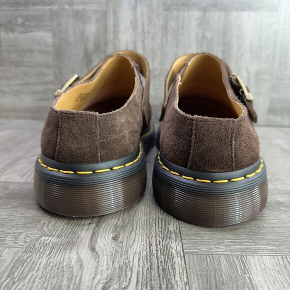 Dr. Marten's Isham Men's size 13 Brown Suede Slingback Shoes - Picture 7 of 9